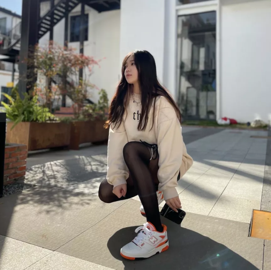 Giày New Balance 550 'Varsity Orange' BB550HG1 - Ảnh 8