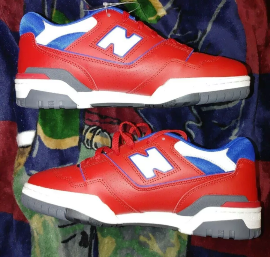 Giày New Balance 550 'Red Royal' BB550MD1 - Ảnh 3