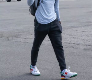 Alternative view of Giày New Balance 550 'Oak Leaf Green Red' BB550CL1