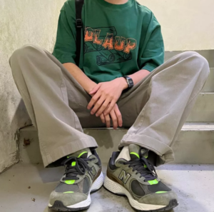 Alternative view of Giày New Balance 2002 'Camo Green' ML2002RG