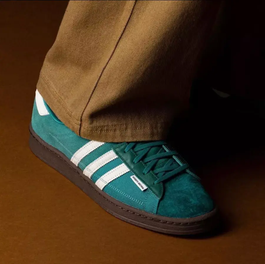 Giay Adidas x Darryl Brown Campus 80 'Active Green' GX1656