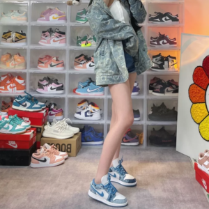 Giay Nike Air Jordan 1 Low 'Washed Denim' GS DM8947-100