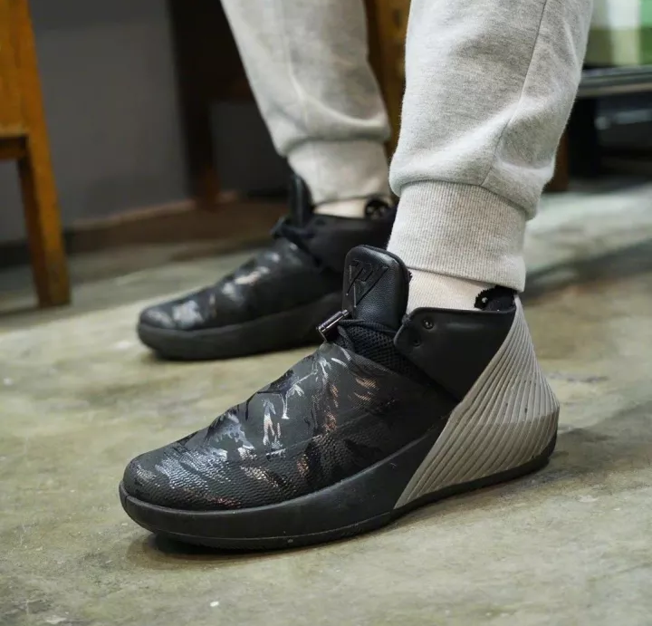 Giày Nike Why Not Zer0.1 Low TB 'Black Metallic Silver' AQ9682-001 - Ảnh 4