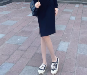 Alternative view of Giày Mlb Mule Dia Monogram 'Black White' 3AMUMDA2N-50BKS