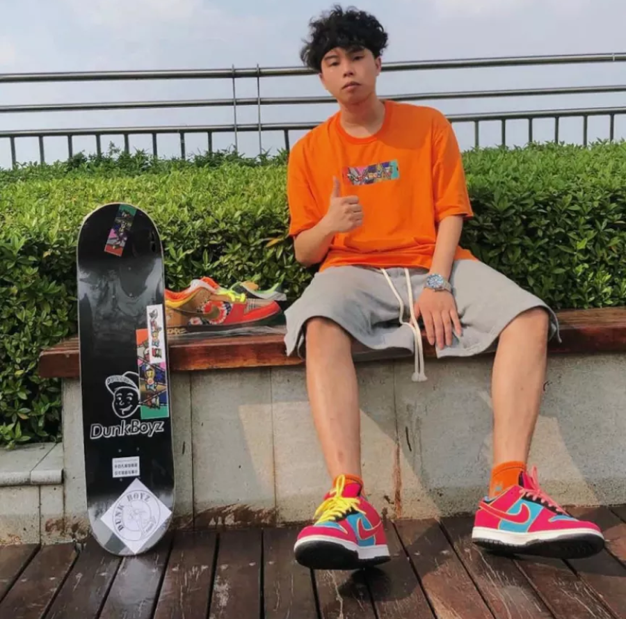 Giày Nike Dunk SB Low 'What the Dunk' 318403-141 - Ảnh 2