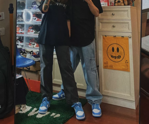 Alternative view of Giày Nike Dunk Low 'University Blue' DD1391-102