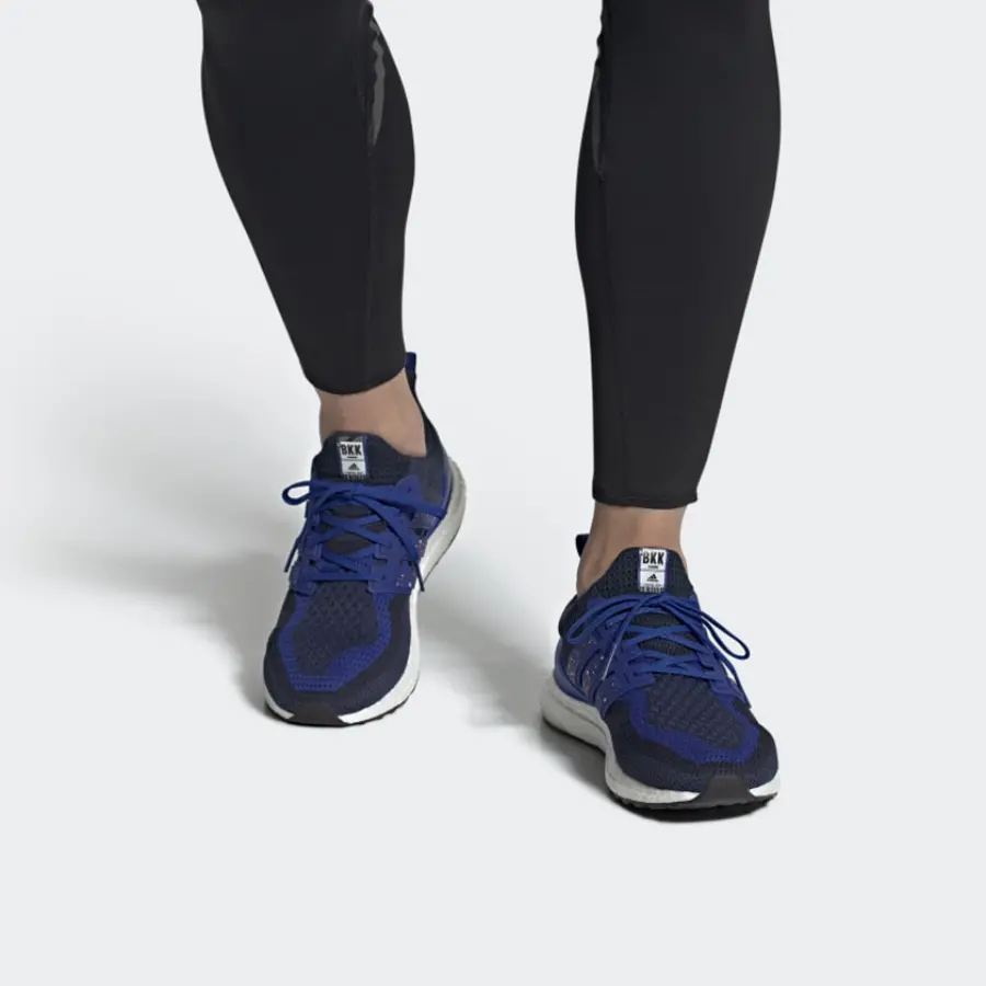 Alternative view of Giày Adidas Ultraboost DNA CTY 'Black Blue' FZ4869