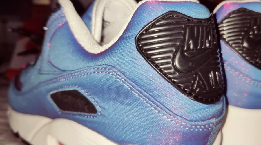 Giày Nike Wmns Air Max 90 SE 'Iridescent Fuchsia' 881105-606 - Ảnh 4