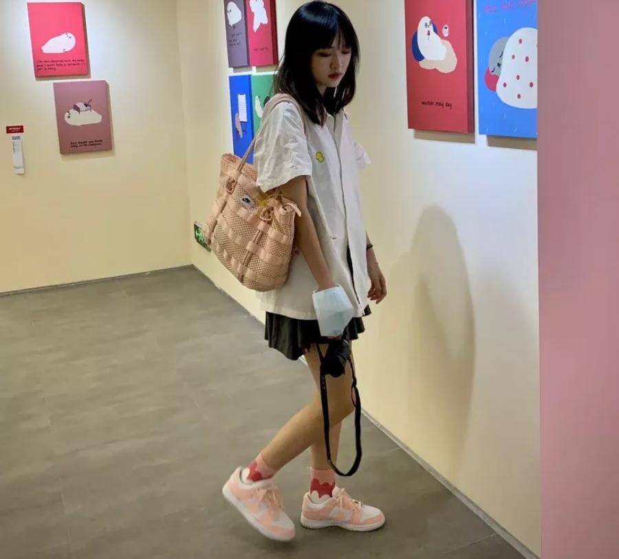 Giày Nike Wmns Dunk Low Next Nature 'Pale Coral' DD1873-100 - Ảnh 4