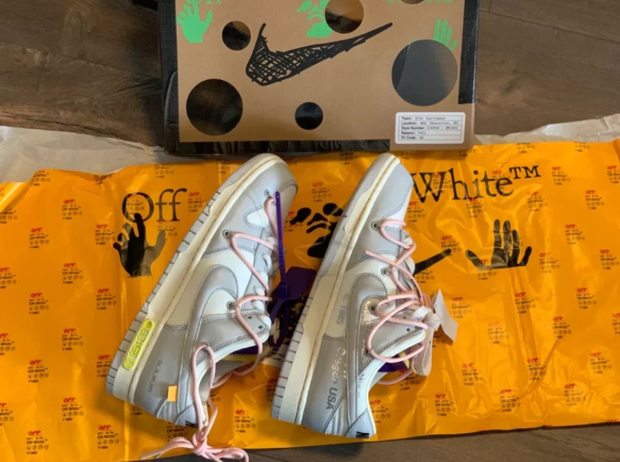 Giày Nike Off-White x Dunk Low 'Lot 24 Of 50' DM1602-119 - Ảnh 4