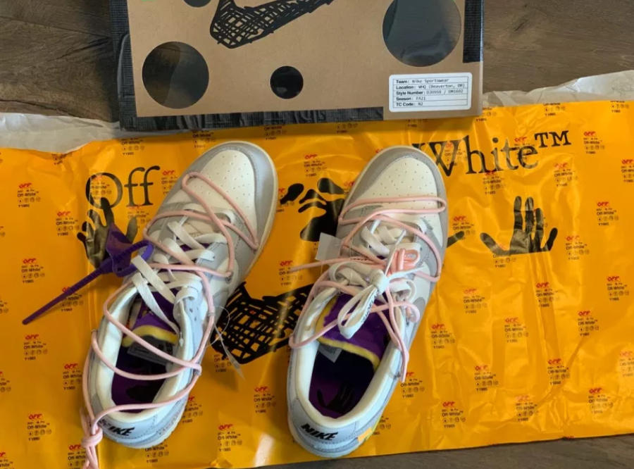 Giày Nike Off-White x Dunk Low 'Lot 24 Of 50' DM1602-119 - Ảnh 3