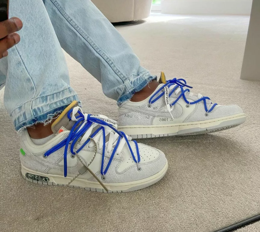 Giày Nike Off-White x Dunk Low 'Lot 32 Of 50' DJ0950-104 - Ảnh 3