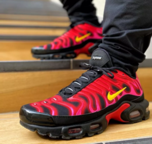 Alternative view of Giày Nike Supreme x Air Max Plus TN 'University Red' DA1472-600