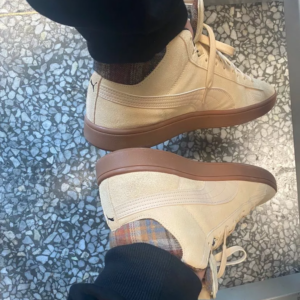 Giay Puma Smash V2 Brown 385174-02