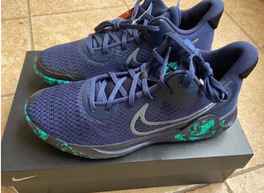 Giay Nike KD Trey 5 IX 'Epsidian Clear Emerald' CW3402-400
