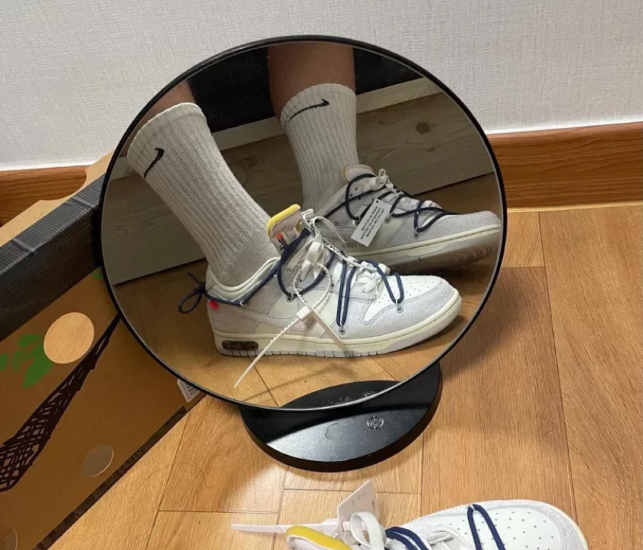 Giày Nike Off-White x Dunk Low 'Dear Summer 18 Of 50' DJ0950-112 - Ảnh 3