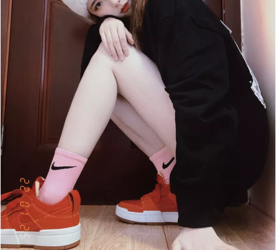 Giày Nike Wmns Dunk Low Disrupt 'Red Gum' CK6654-600 - Ảnh 3