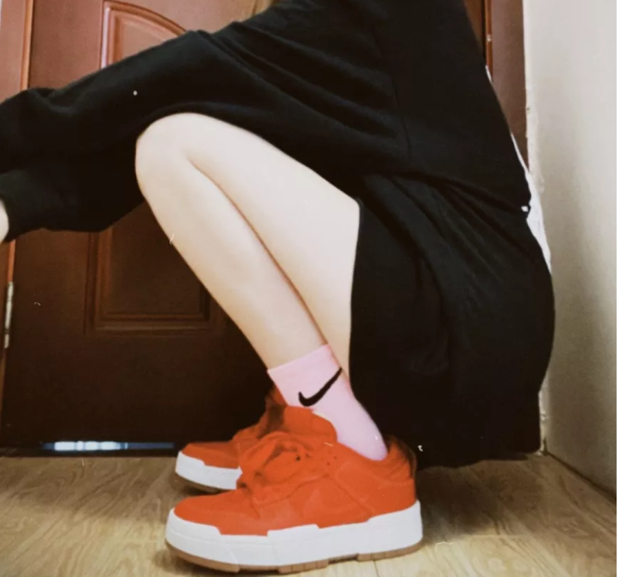 Giày Nike Wmns Dunk Low Disrupt 'Red Gum' CK6654-600 - Ảnh 2