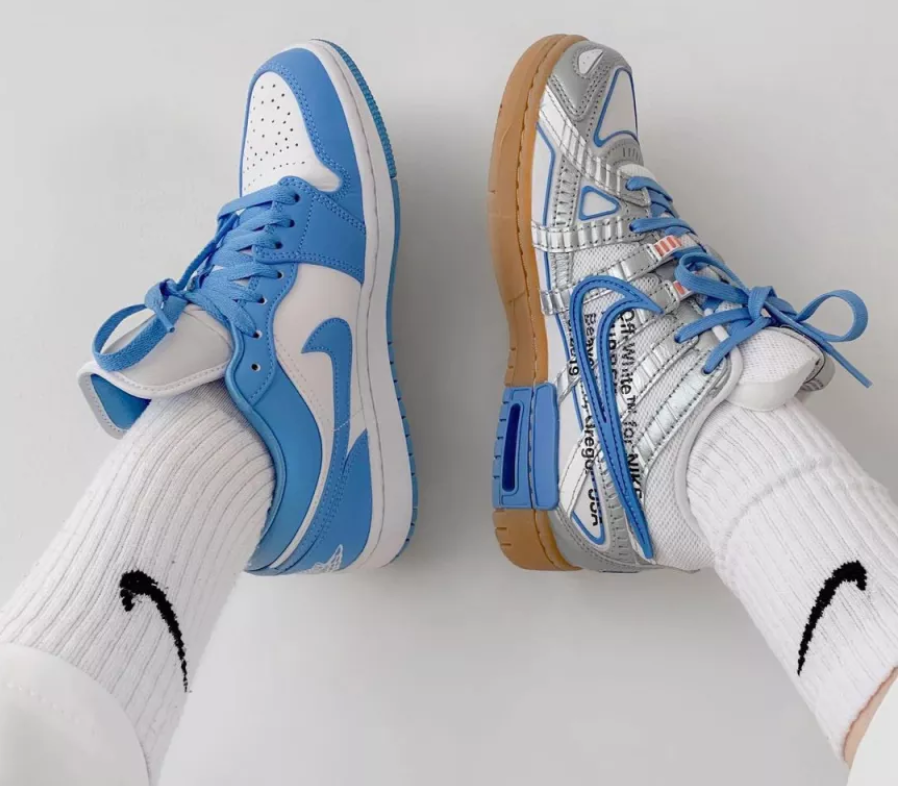 Giày Off-White x Nike Air Rubber Dunk 'University Blue' CU6015-100 - Ảnh 2