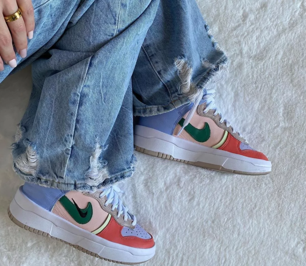 Giày Nike Wmns Dunk High Rebel 'Cashmere Coral' DH3718-700 - Ảnh 3