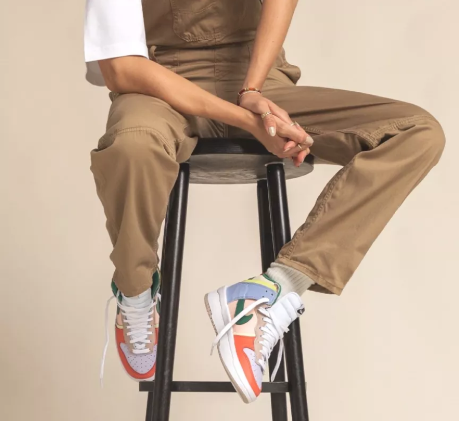 Giày Nike Wmns Dunk High Rebel 'Cashmere Coral' DH3718-700 - Ảnh 6