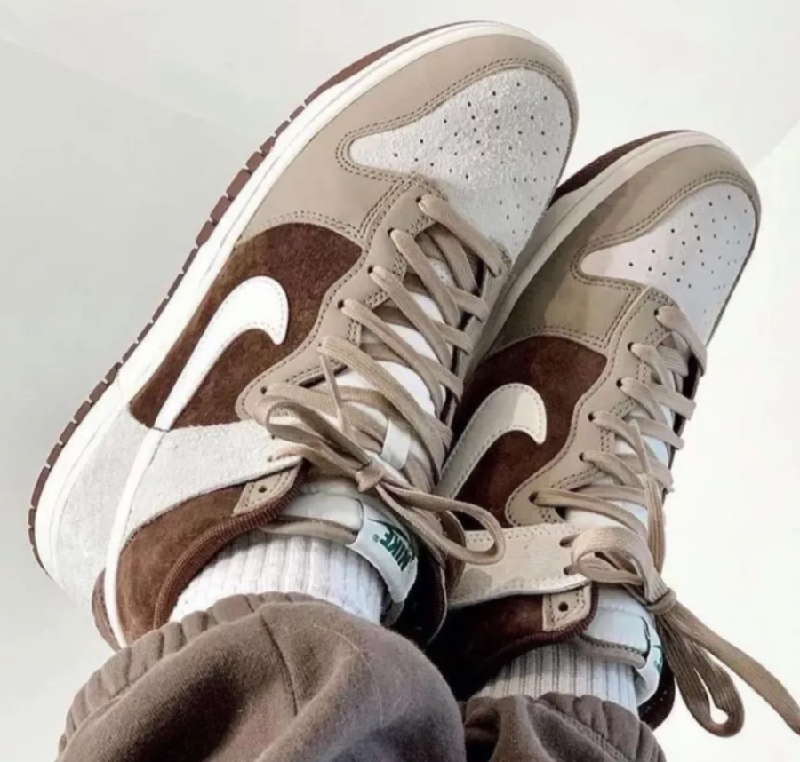 Giày Nike Dunk High 'Light Chocolate' DH5348-100 - Ảnh 3