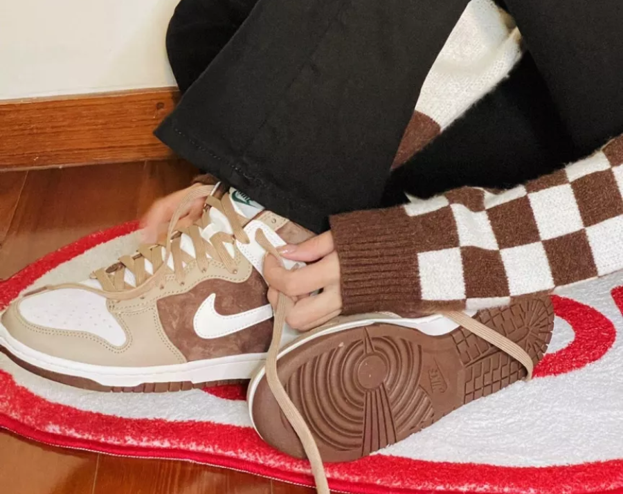 Giày Nike Dunk High 'Light Chocolate' DH5348-100 - Ảnh 4