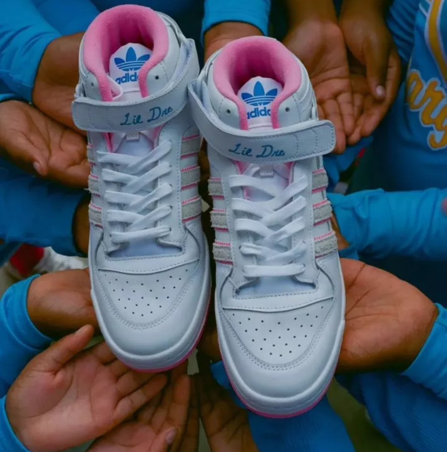 Giày Adidas Skateboards x Lil Dre x Forum 84 Mid ADV 'White' GZ4721 - Ảnh 2