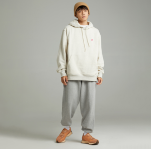 Alternative view of Giày New Balance 327 'Brown Premium Leather' MS327PL