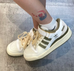 Alternative view of Giày Adidas Originals Forum 84 'Cream Olive' ID4762