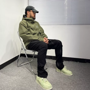 Alternative view of Giày Nike Air Force 1 Low 'NAI-KE Olive Canvas' DV4246-333