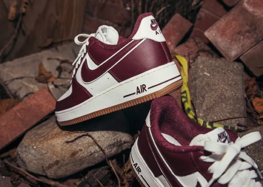 Giày Nike Air Force 1 Low 'College Pack Night Maroon' DQ7659-102 - Ảnh 3