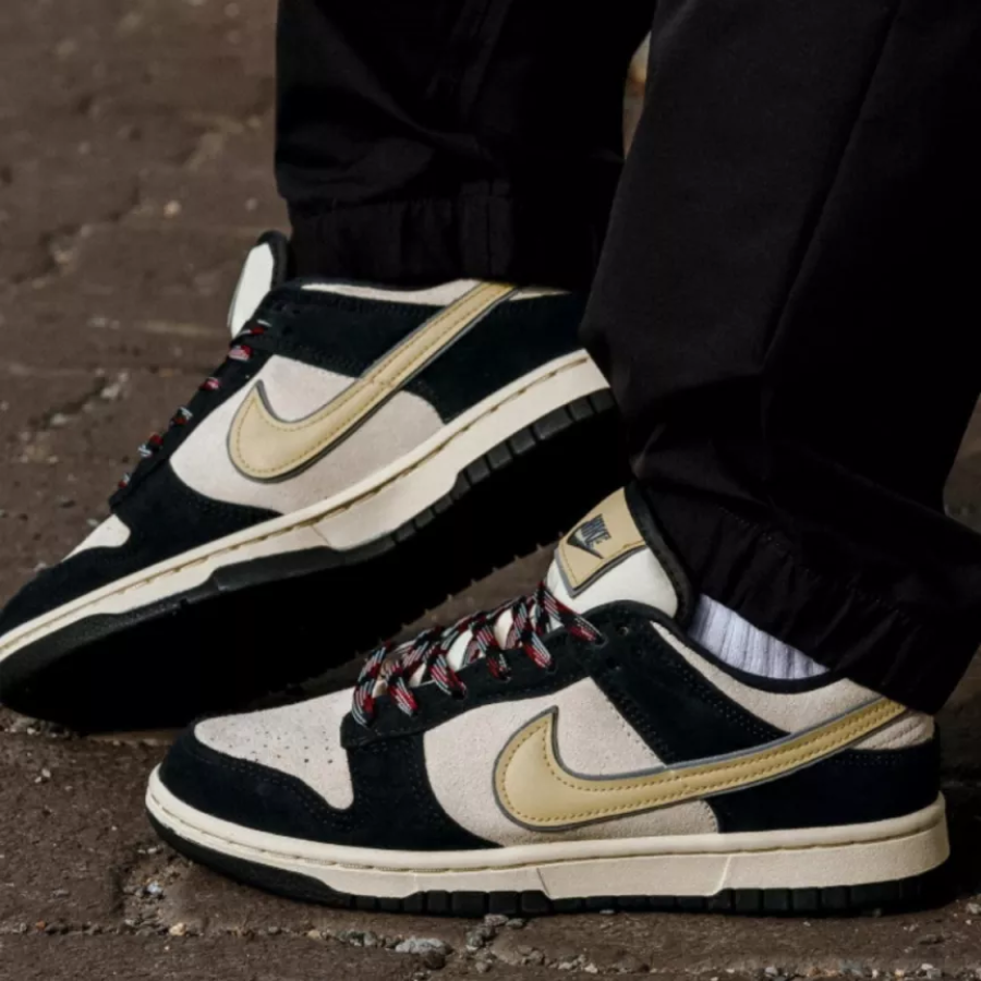 Giày Nike Dunk Low LX 'Black Team Gold' DV3054-001 - Ảnh 3