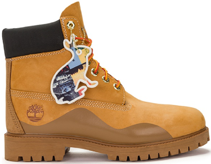 Giay Timberland 6 Inch Premium Rubber Cup 'Wheat' A5UUH A7859