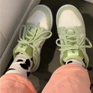 Giay Nike Dunk Low SE Fleece Pack ‘Honeydew’ DQ7579-300