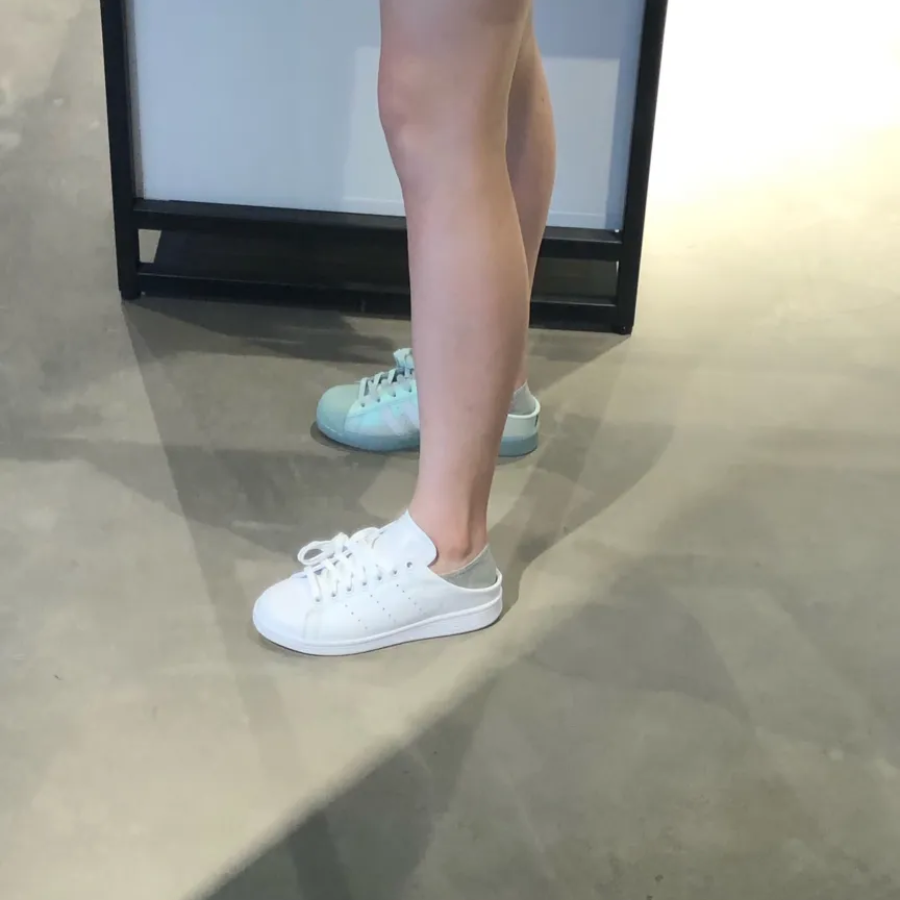 Giày Adidas Stan Smith Slip On Backless Mule 'Cloud White' FX0532 - Ảnh 6