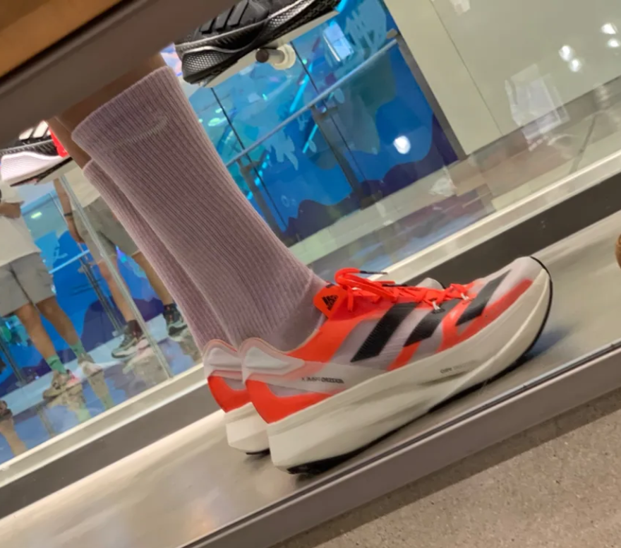 Giày Adidas Adizero Prime X 'White Solar Red' G54976 - Ảnh 4