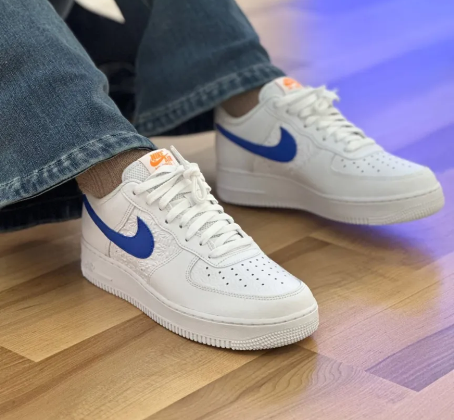 Giay Nike Air Force 1 Low 'Royal Hoops' FD0667-100