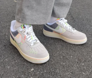 Giay Nike Air Force 1 '07 Premium 'Sashiko' FB1854-111
