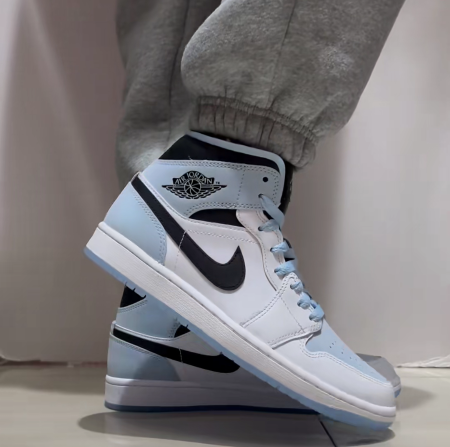 Giay Nike Air Jordan 1 Mid 'Ice Blue' DV1308-104