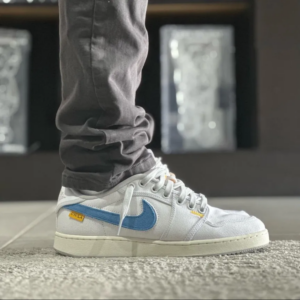 Giay Nike Union LA x Air Jordan 1 KO Low 'White Neutral Grey' DO8912-101