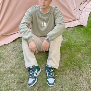 Giay Nike Dunk High Retro 'Cargo Khaki' DD1399-107