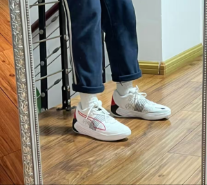 Giay Puma Fusion Nitro 'White High Risk Red' 195514-04