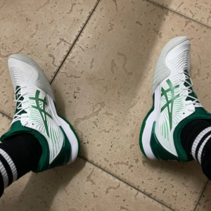 Alternative view of Giày Tennis Asics Court FF Novak 'White Kale' 1041A089-104