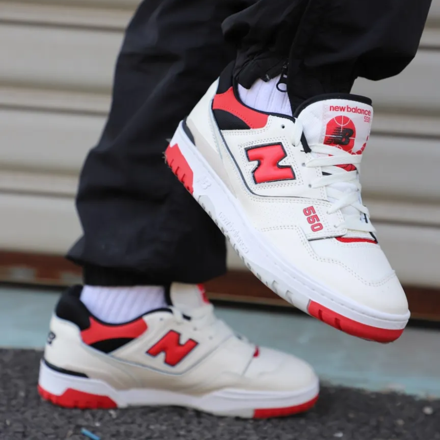 Giay New Balance 550 'Sea Salt True Red' BB550VTB