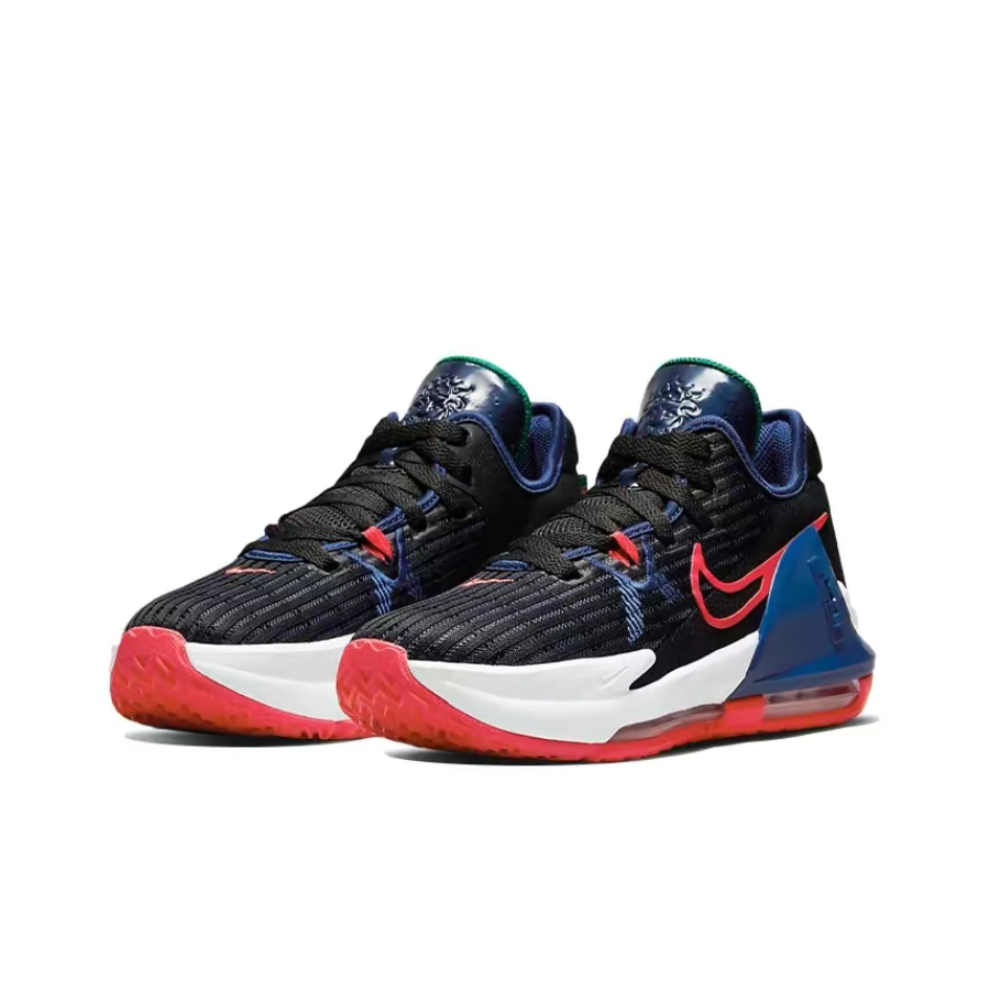 Giay Nike LeBron Witness 6 GS 'Black Royal Siren Red' DD0423-005