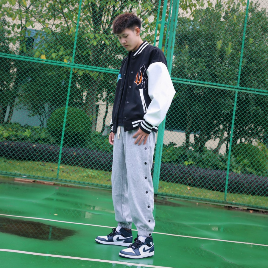 Giày Nike Air Jordan 1 Mid 'Armory Navy' 554724-411 - Ảnh 3