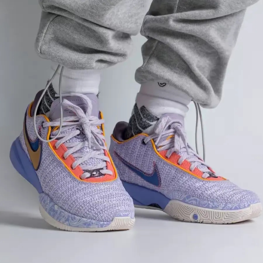 Giay Nike LeBron 20 EP 'Purple And Gold' DJ5422-500