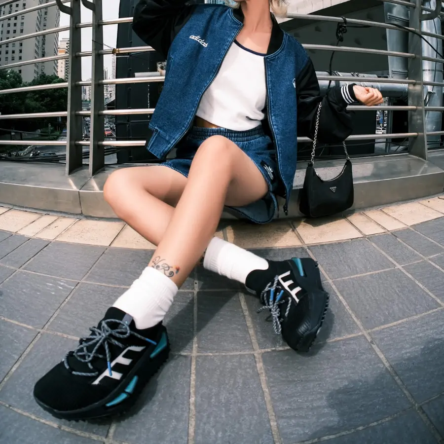 Giay Adidas NMD S1 'Black Altered Blue' HP5523