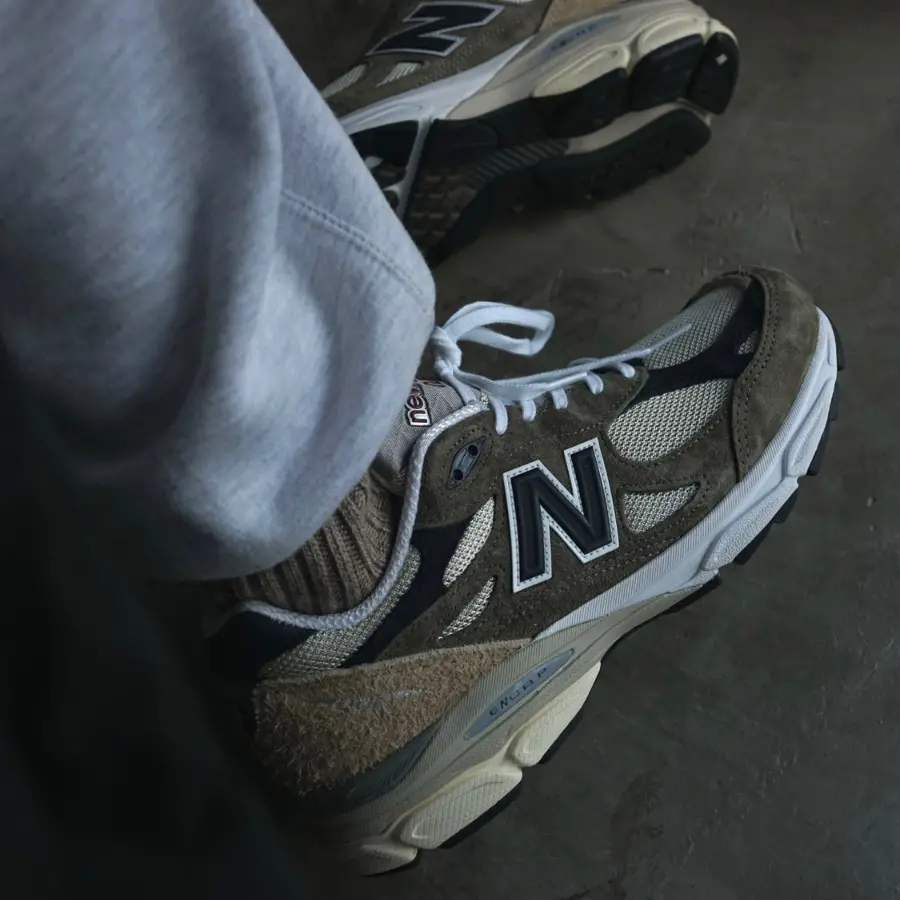 Giay New Balance 990v3 x Teddy Santis Made in USA 'Olive' M990TO3